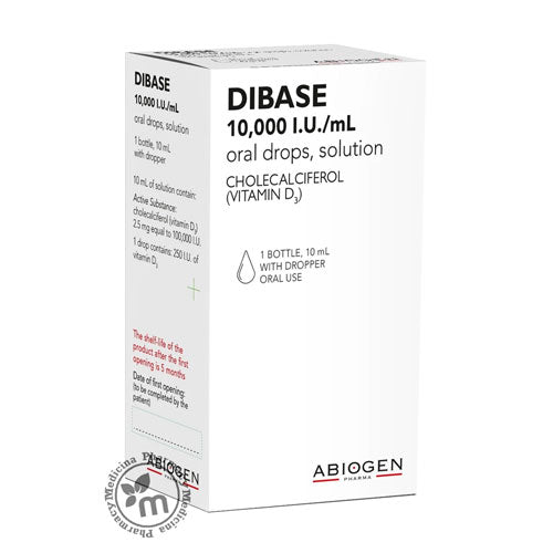 Dibase Oral Drops Bottle 10,000 IU