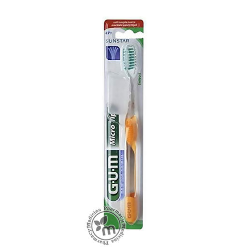 Butler Gum Toothbrush Microtip Compact Soft 471