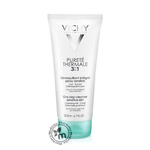 Vichy Purete Thermal Face And Eye Cleanser Milk