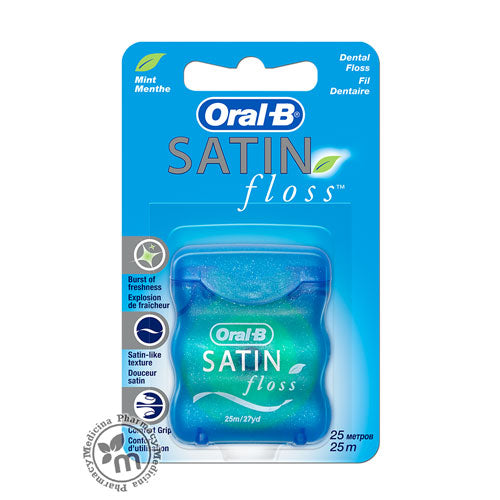 Oral B Satin Floss Mint 25meter - 28096