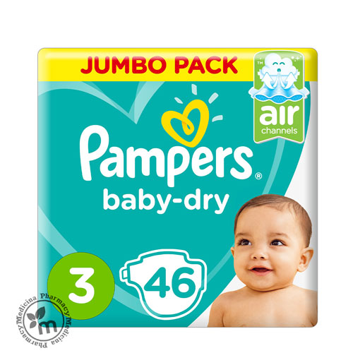 Pampers Air Baby Dry Size 3 Midi (6-10Kg)