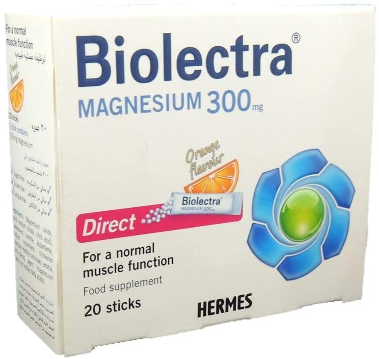 Biolectra Magnesium Direct 300mg Sachets 20s