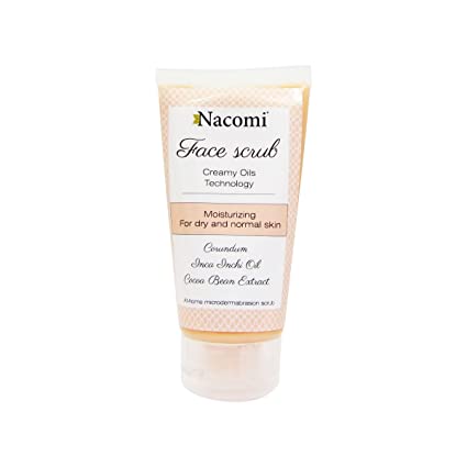 Nacomi Face Scrub Moisturizing Dry & Normal Skin 85ml