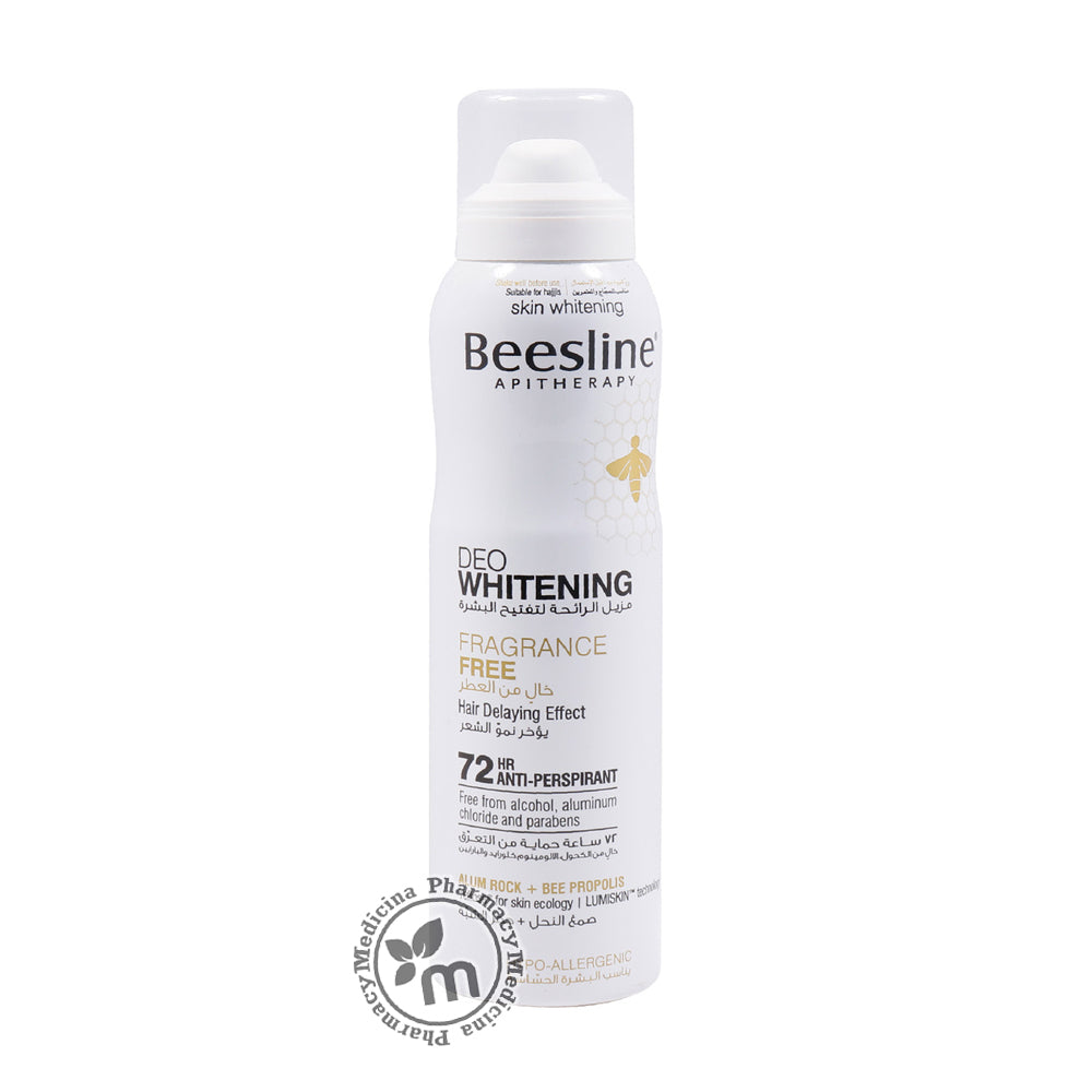 Beesline Deo Spray Fragrance Free Whitening