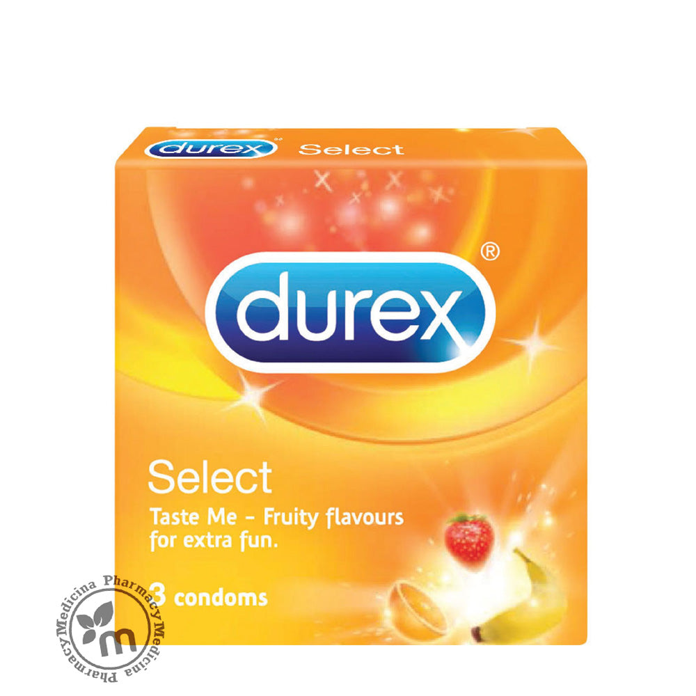 Durex Select Flavours 3s