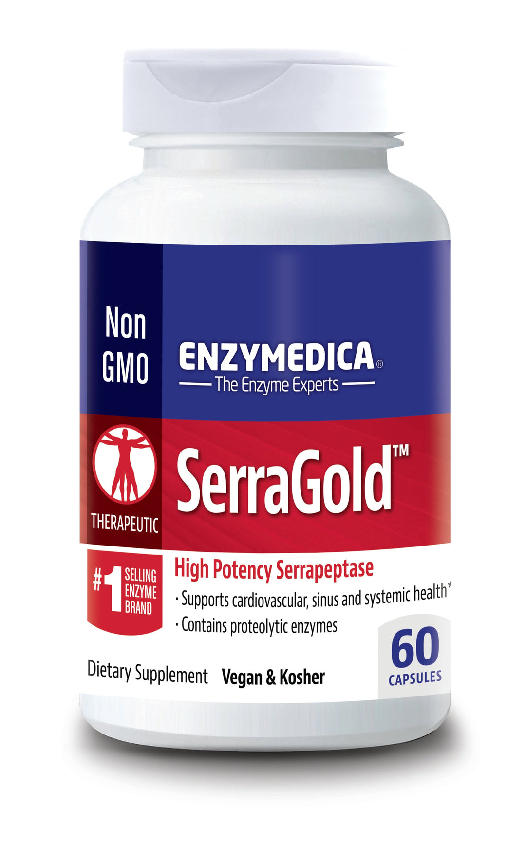 Enzymedica Serra Gold Capsules 60s