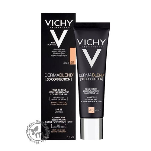 Vichy Dermablend 3D Correction Oil-Free Foundation 45