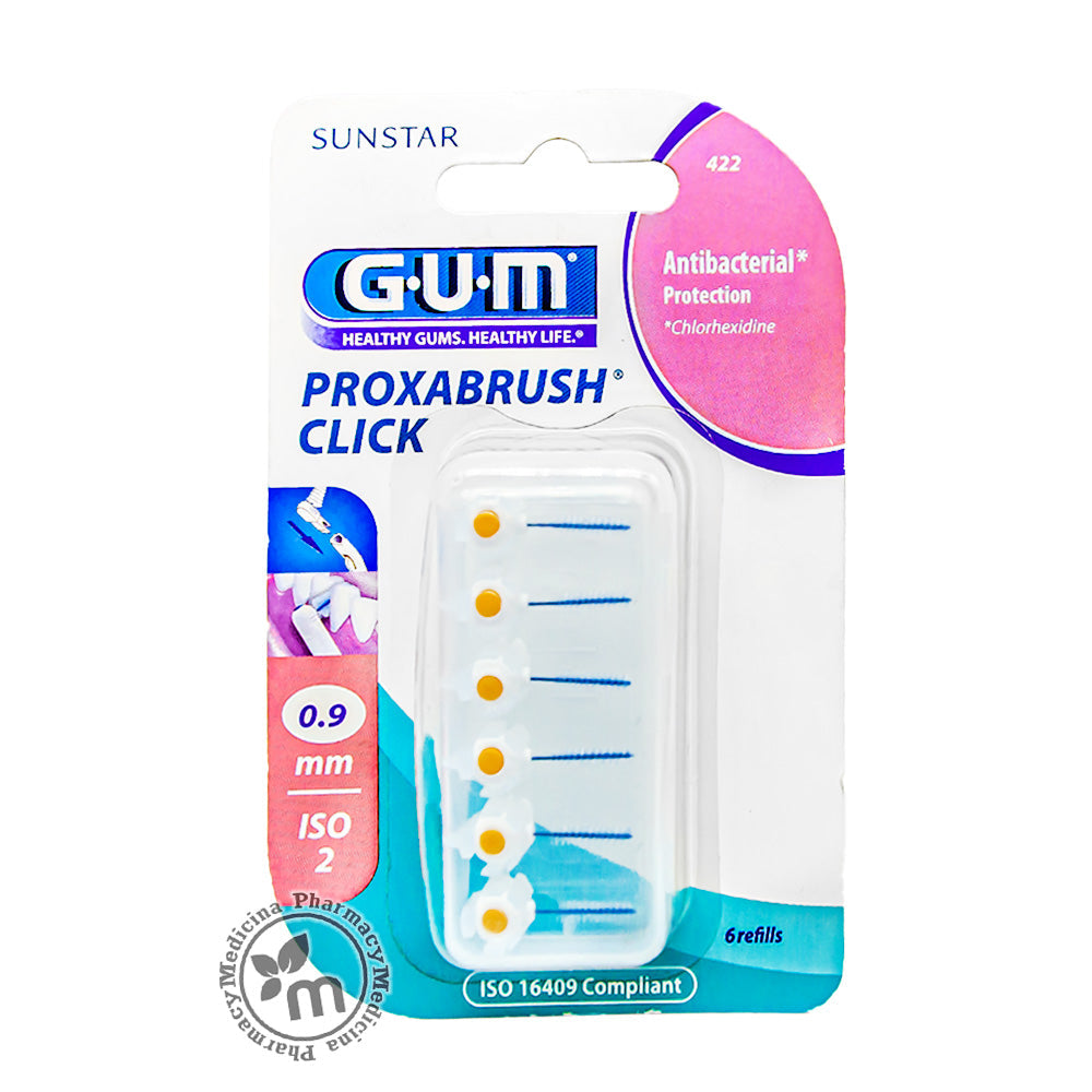 Butler Gum Prox Toothbrush Clik Refil Tap 422 M8