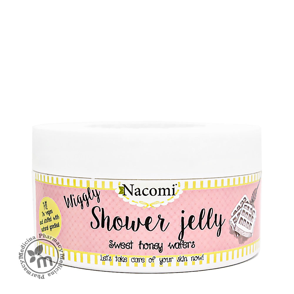 Nacomi Shower Jelly Sweet Honey Wafers 100G