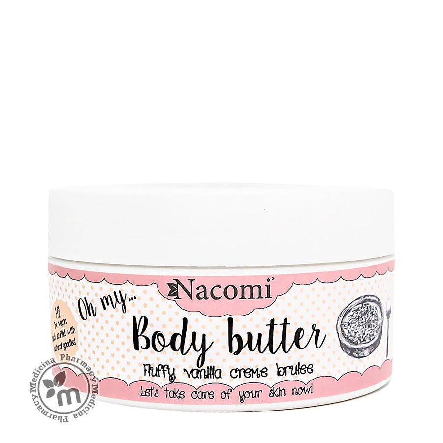 Nacomi Body Butter Vanilla Creme Brulee 100ml