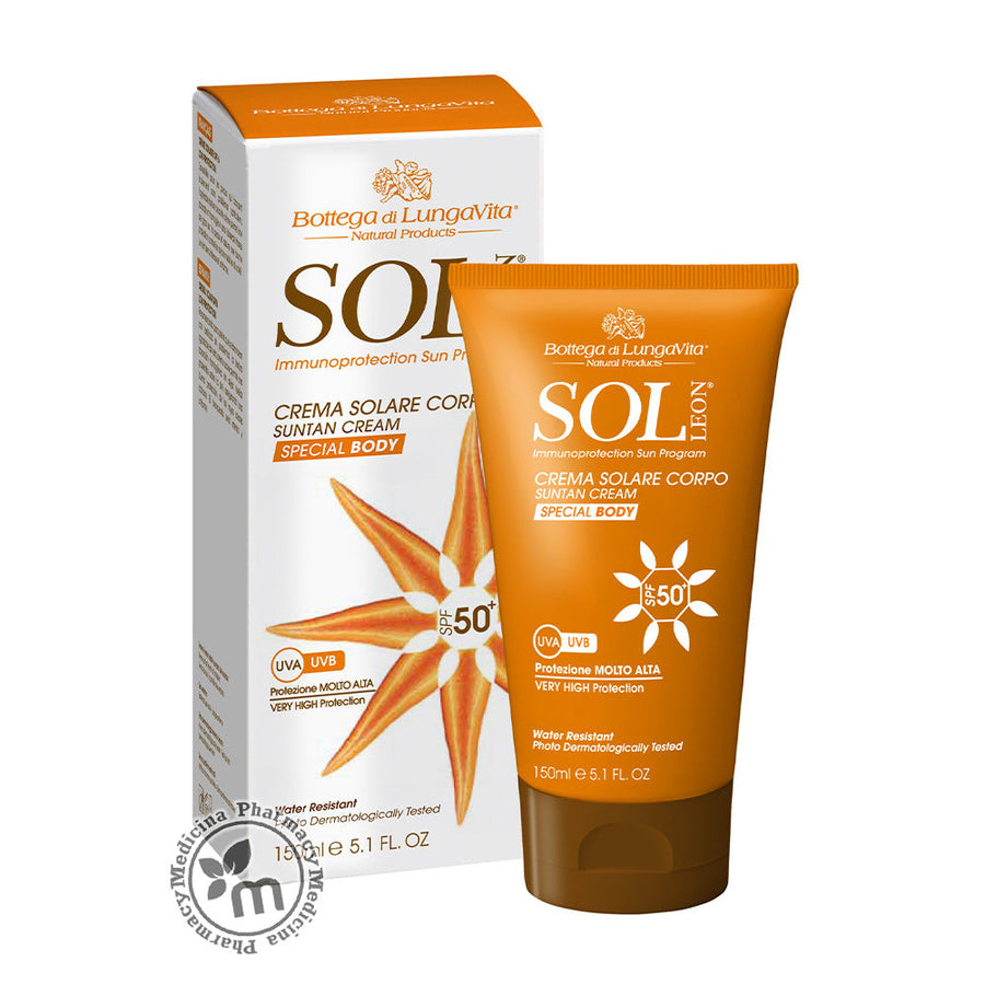 Sol Leon Sun Protection Spf50+ Special Body Cream 150ml