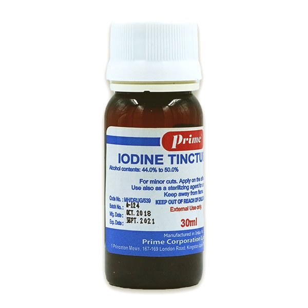 Prime Iodine Tincture 30ml