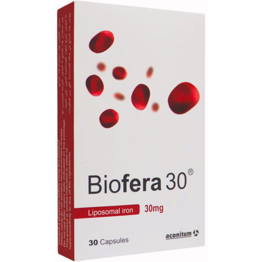 Biofera Folate Iron Supplement Capsules 30s