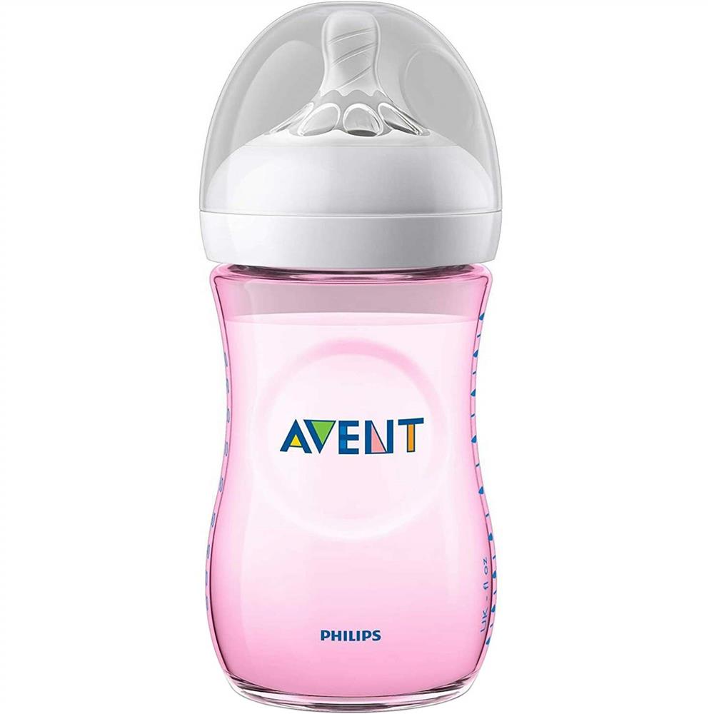Philips Avent Natural 2.0 Bottle 260ml Pink -Pa477