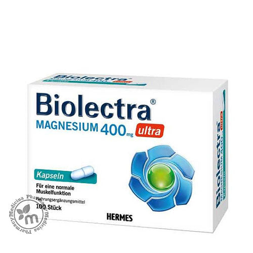 Biolectra Magnesium Capsules 400 mg