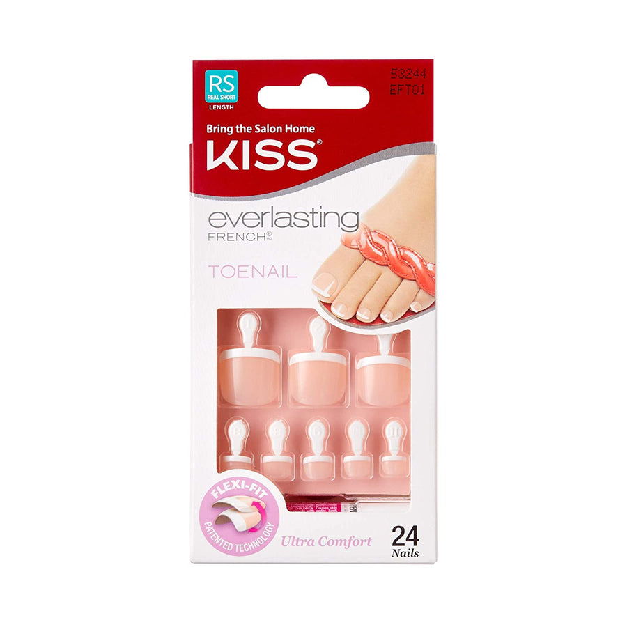 Kiss Everlasting French Toe Nail Kit EFT01