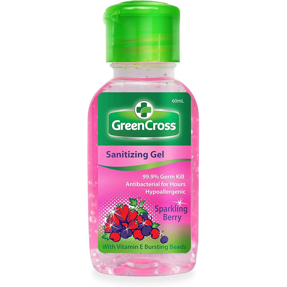 Green Cross Sanitizing Gel Sparkling Berry 60ml