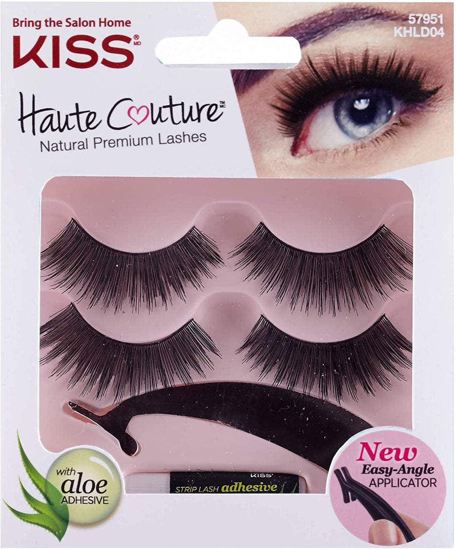 Kiss Haute Couture Natural Lash Duo Pack KHLD04GT