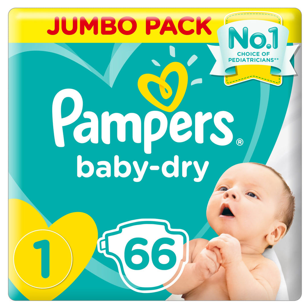Pampers New Born Size 1 Jumbo Pack (2-5Kg)