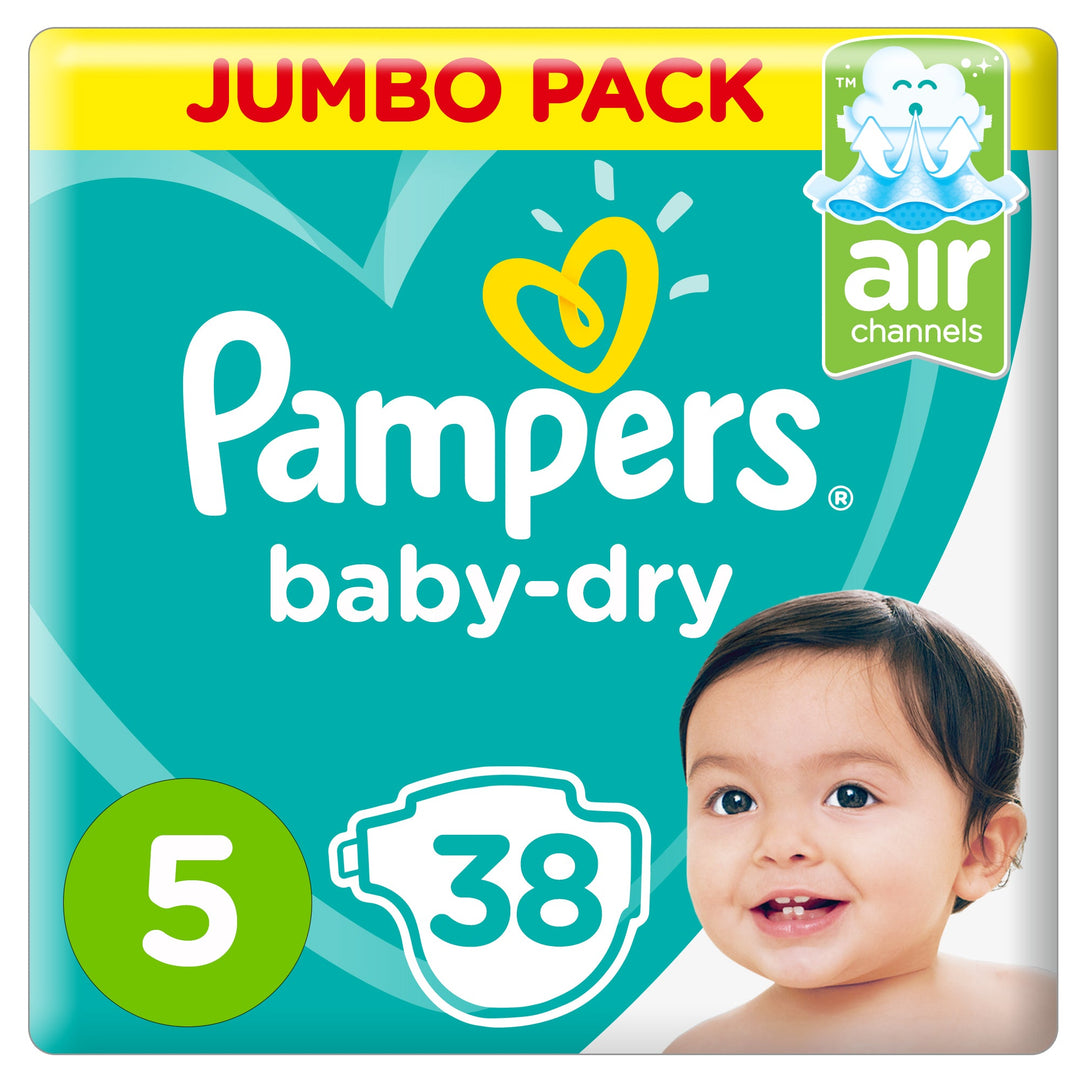 Pampers Air Baby Dry Size 5 Junior (11-16Kg)