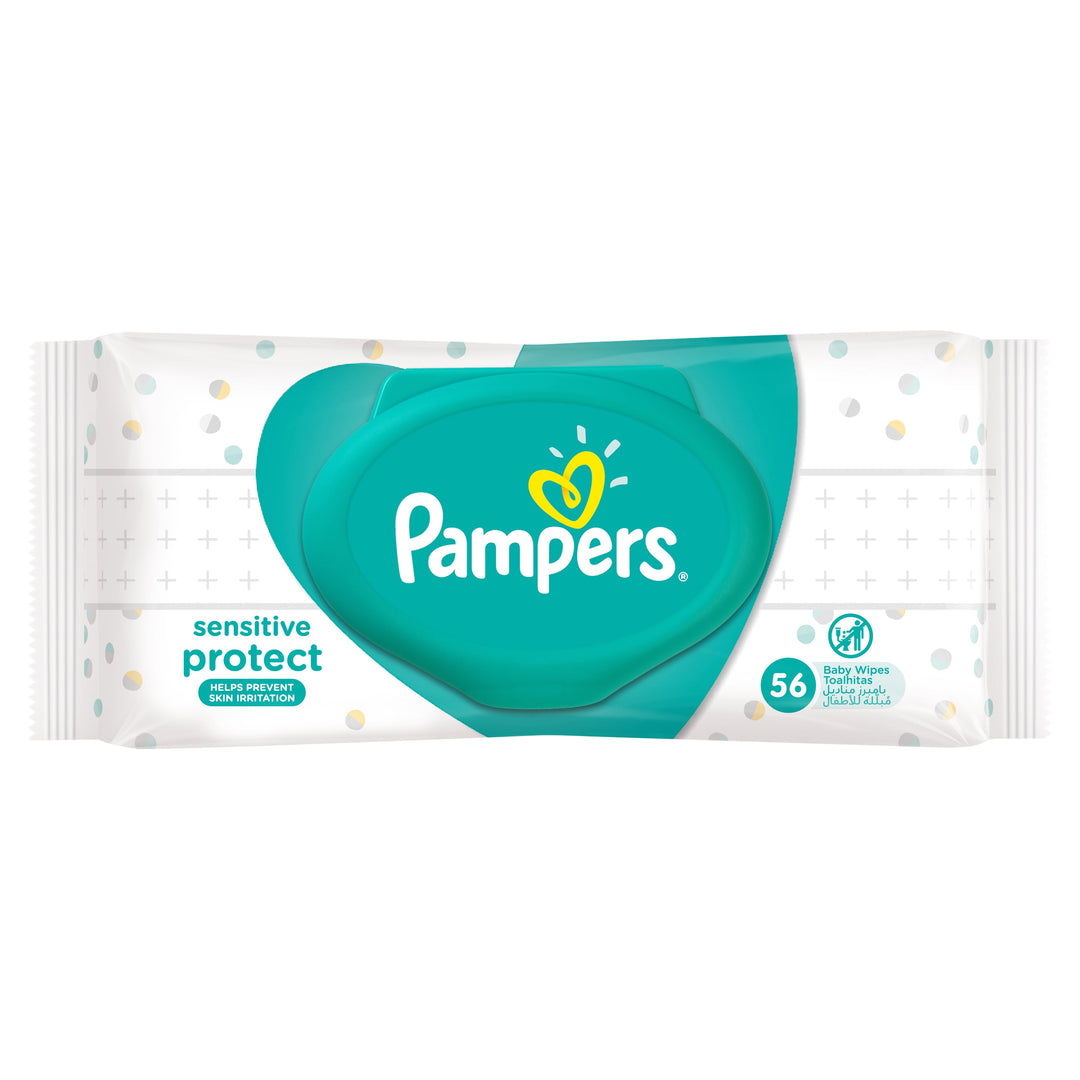 Pampers Baby Wipes Sensitive Refill Duo 2X56s