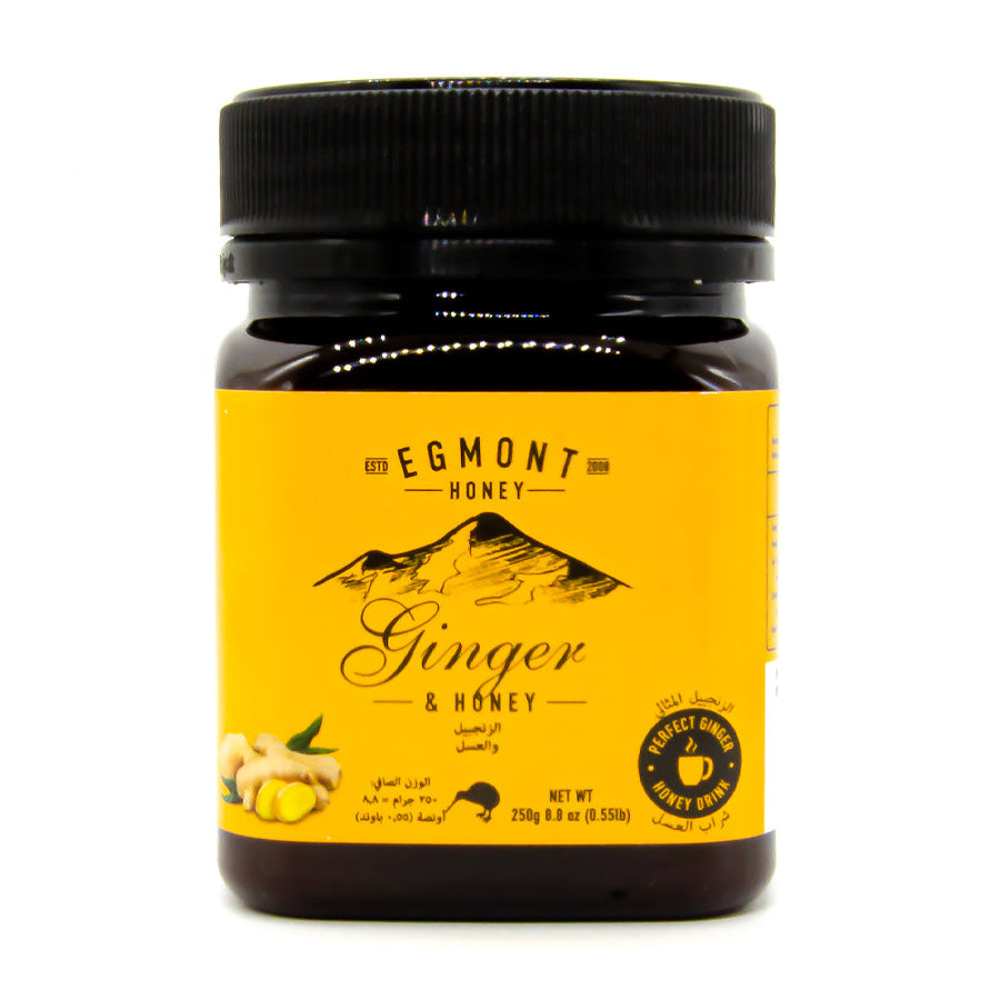 Egmont Honey with Ginger New Zealand 250gm
