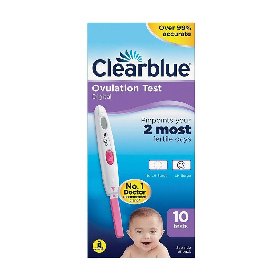 Clear Blue Digital Ovulation Kit 10s