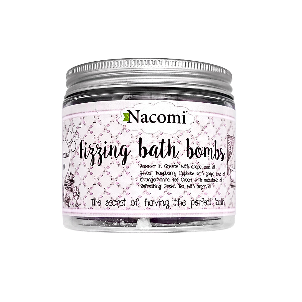 Nacomi Fizzing Bath Bombs 4 Color Mix 4S