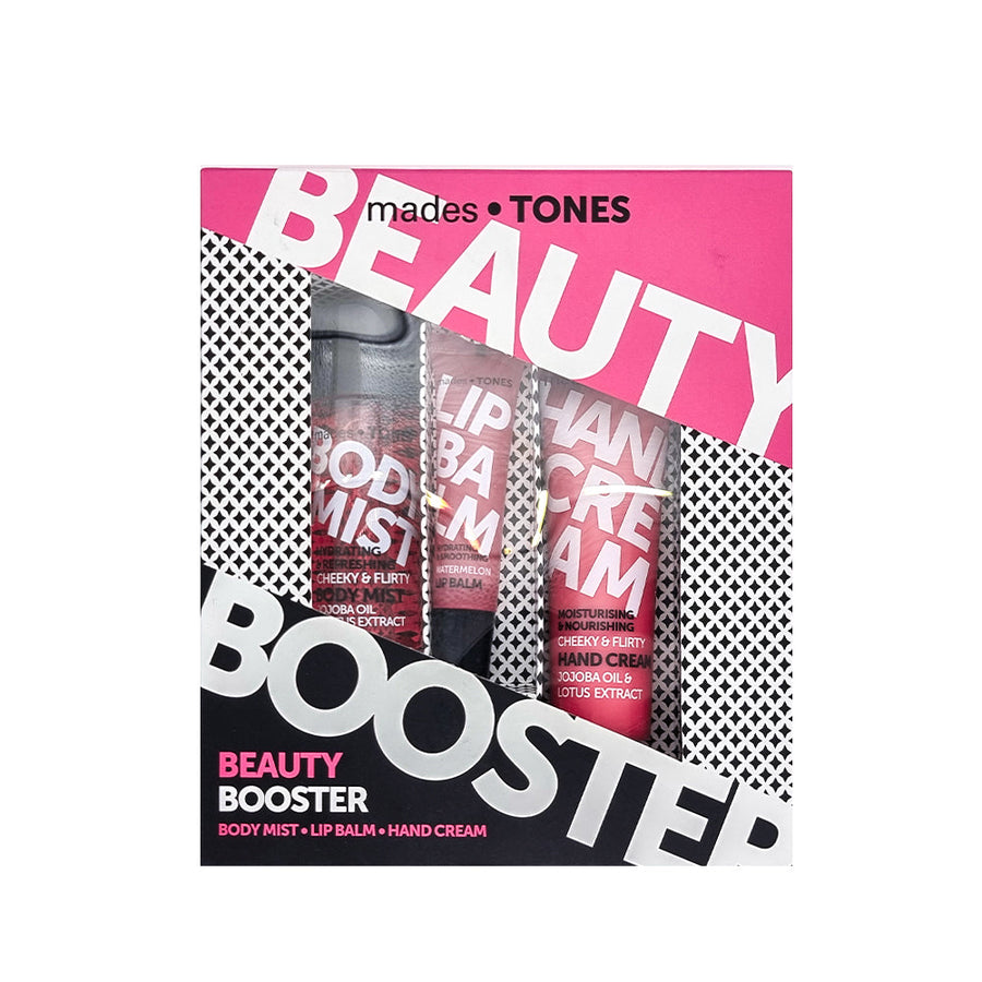 Mades Tones Skin Care Booster Gift Set Cheeky & Flirty 3pcs