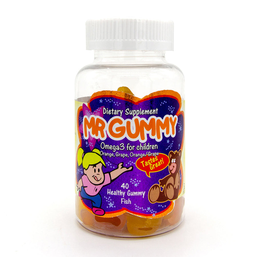 Mr Gummy Omega3 Chewable Gummies 40s For Kids