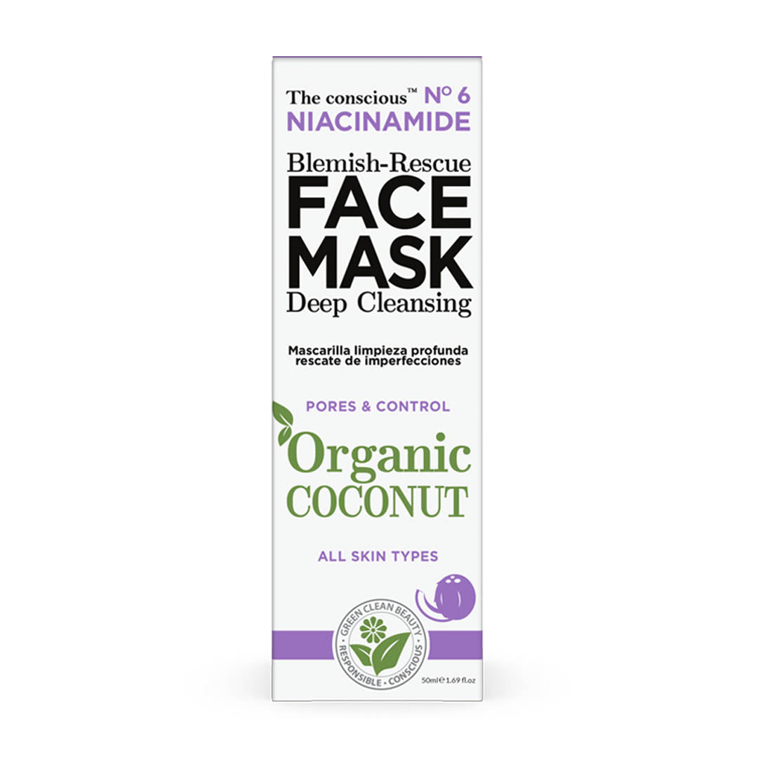 The Conscious Niacinamide Blemish-Rescue Face Mask