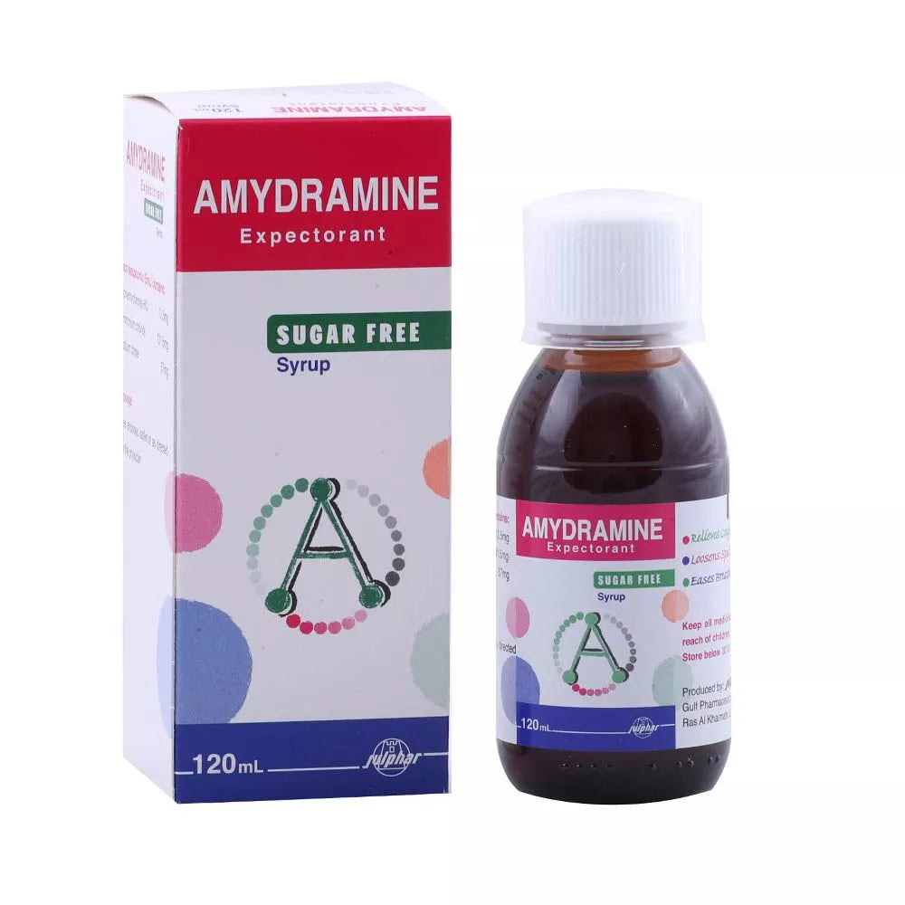 Amydramine Sugar Free Syrup 120ml