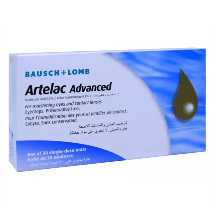 Artelac Advanced Eye Drop Minims 30'S