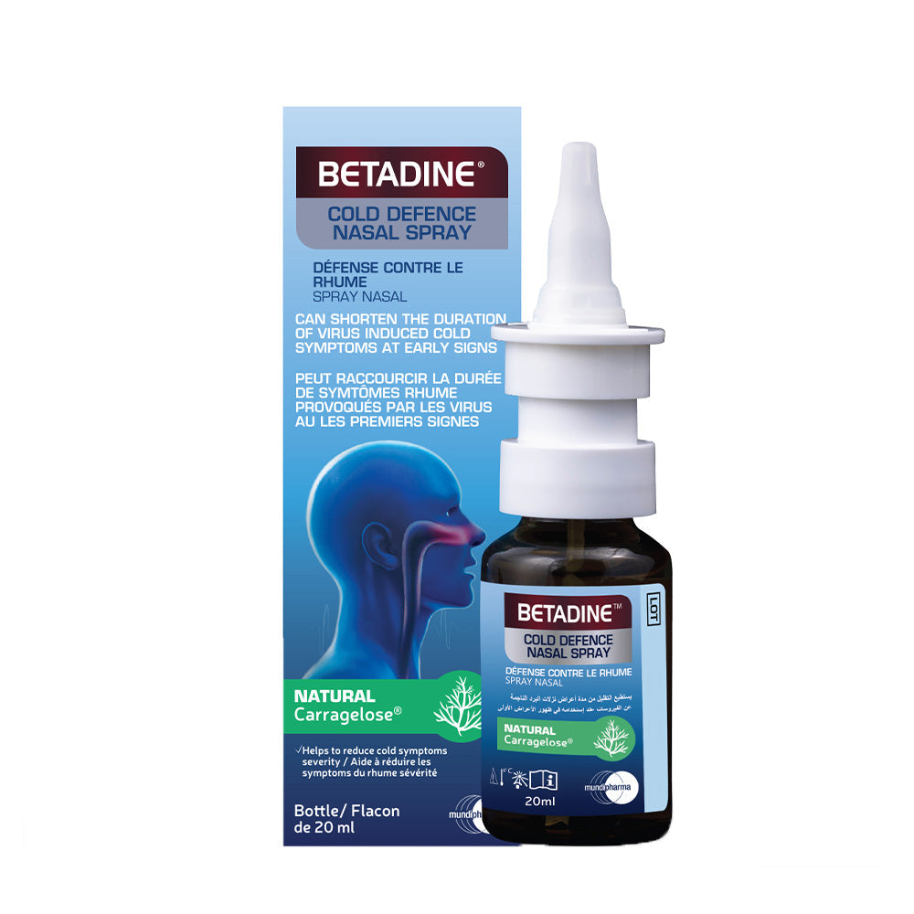 Betadine Cold Defence Nasal Spray 20ml