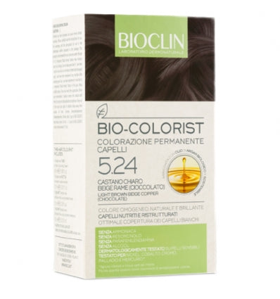 Bio Colorist 5.24 Light Brown Beige Copper (Choco)