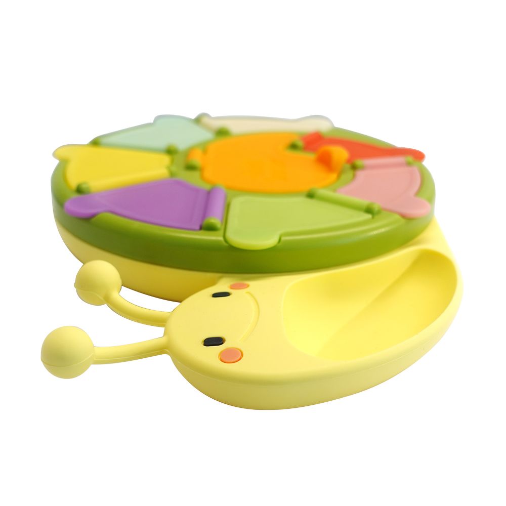 Bobaby Portable Snail Snacker Box Yellow
