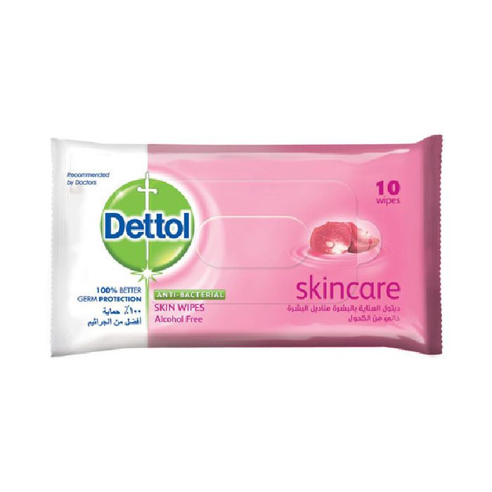 Dettol Antibacterial Wipes Skincare 10S