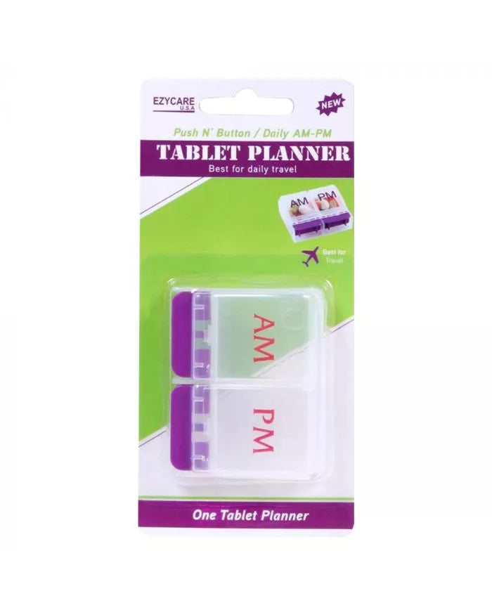 Ezy Care Daily Push N Button Tablet Planner 17434