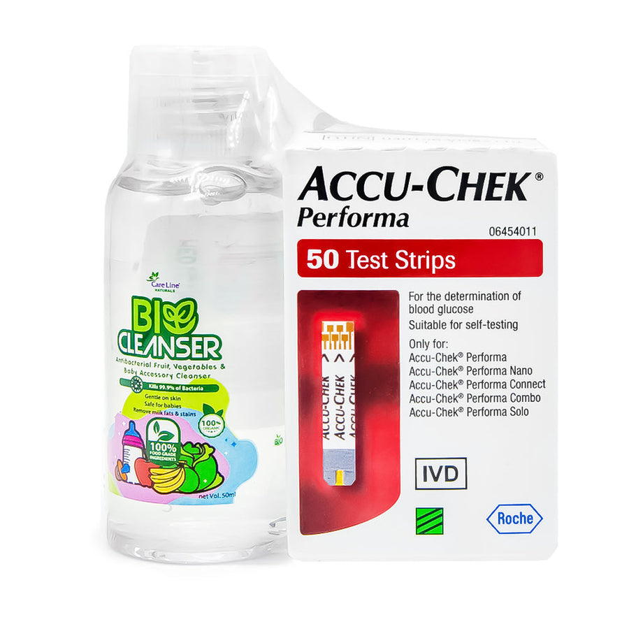 Accu-Chek Performa Test Strips 50s (Free Hand Sanitizer)
