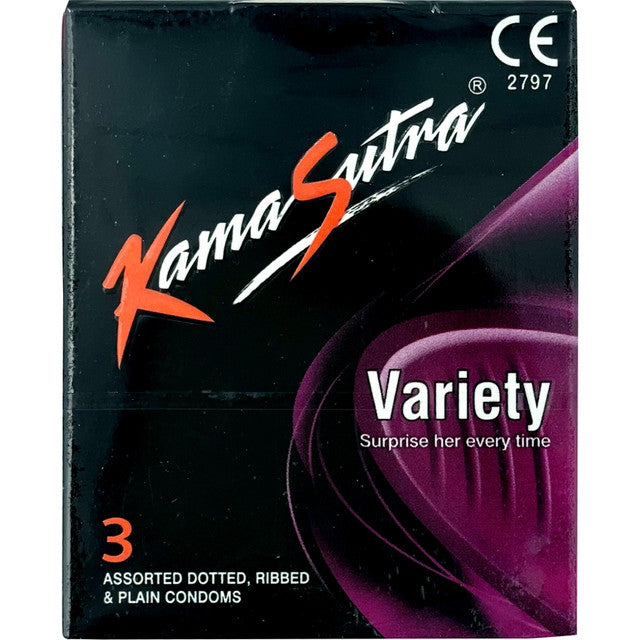 Kamasutra Condom Variety 3's