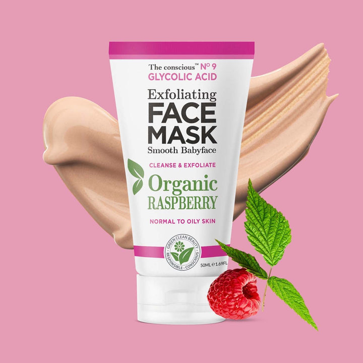 Отшелушивающая маска для лица «Сознательная» с гликолевой кислотой 