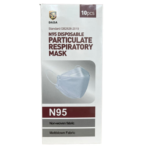 N95 Disposable Particulate Respiratory Mask 10's
