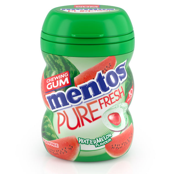 Mentos Gum Pure Fresh Watermelon 10's