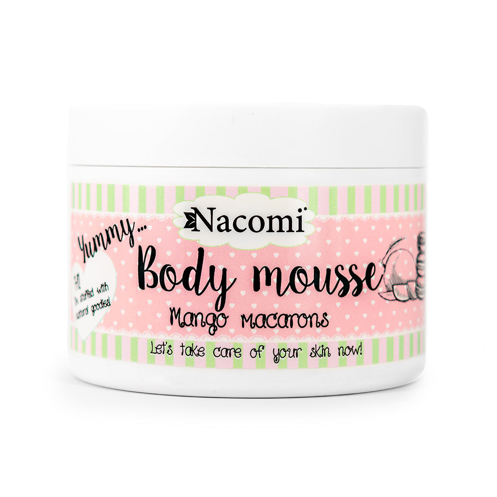 Nacomi Body Mousse Mango Macarons 180ml