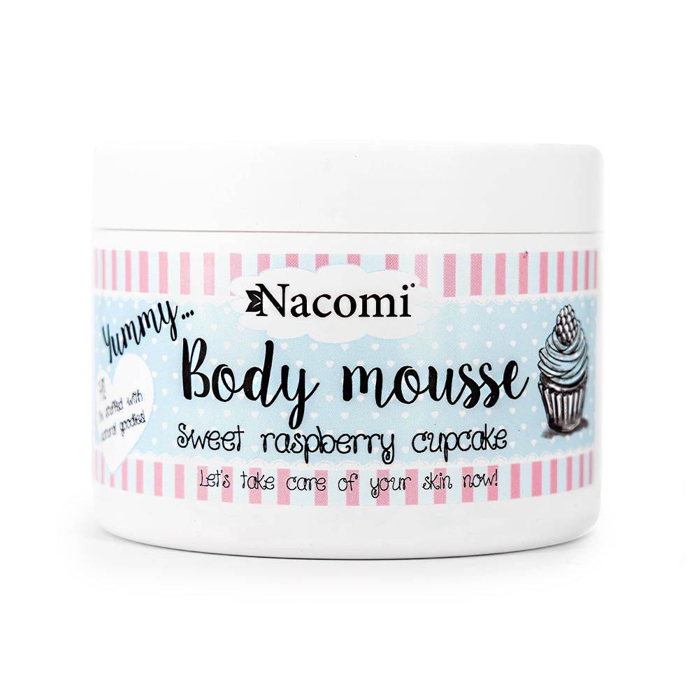 Nacomi Body Mousse Sweet Raspberry Cupcake 180ml