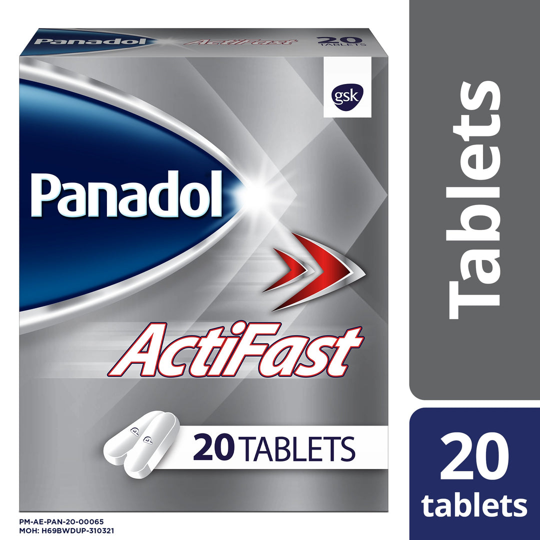 Panadol Actifast, 20 Tablets