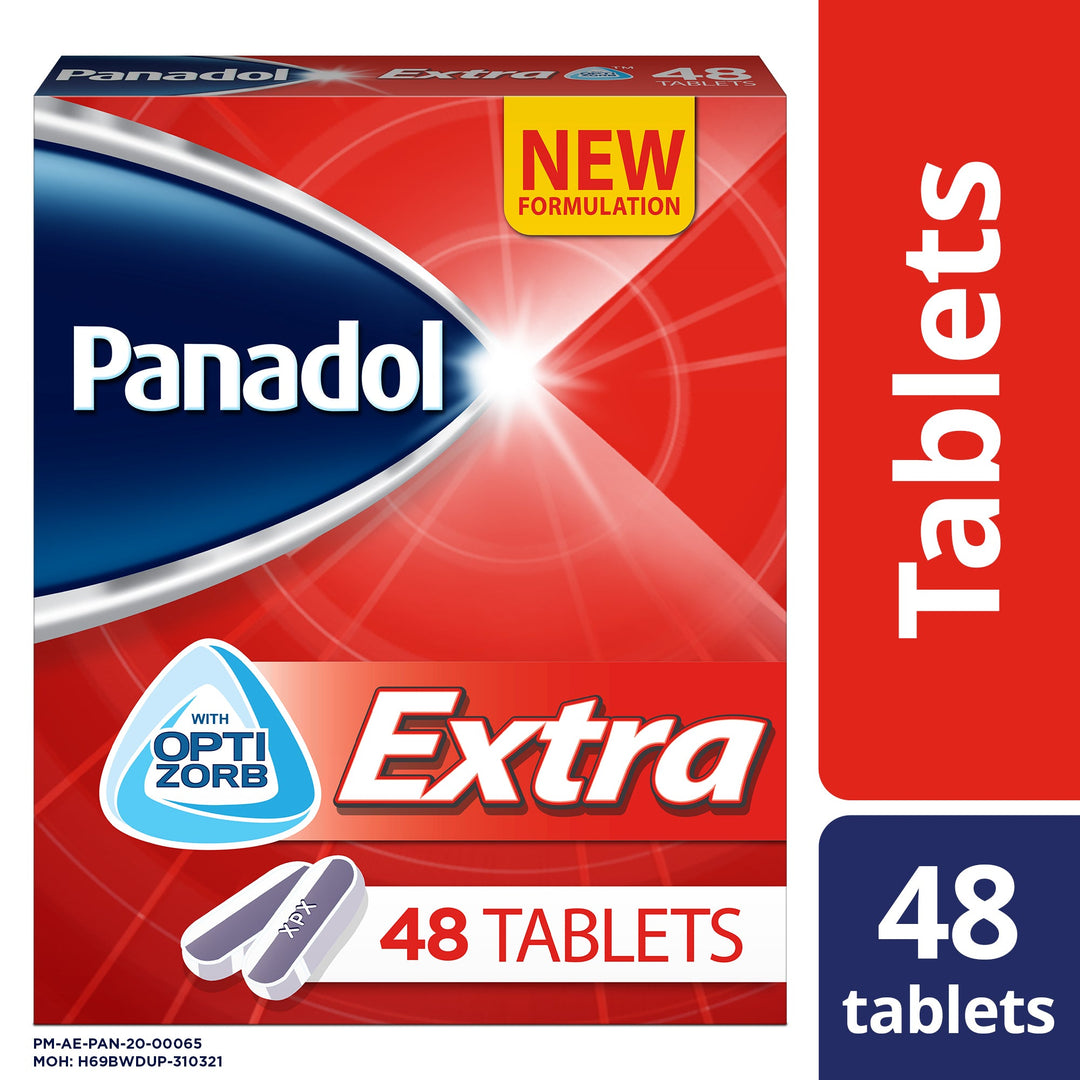 Panadol Extra With Optizorb, 48 Tablets