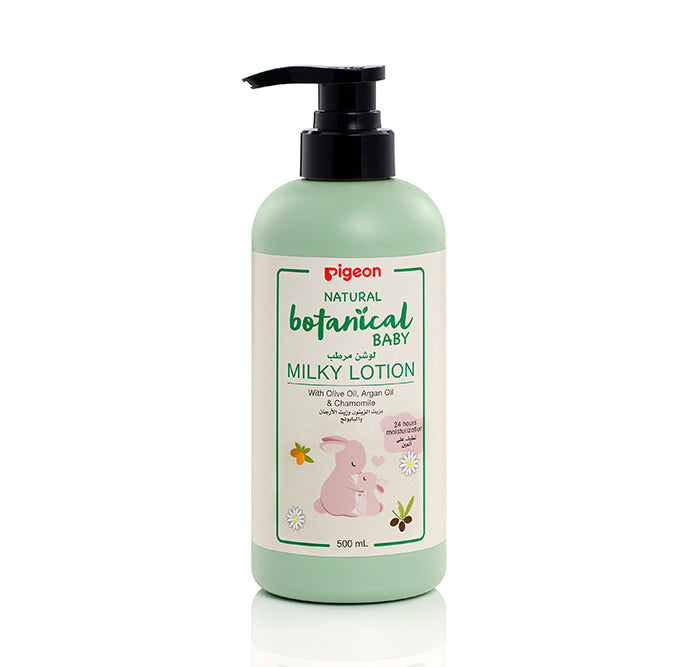 Pigeon Natural Botanical Baby Milky Lotion 500ml