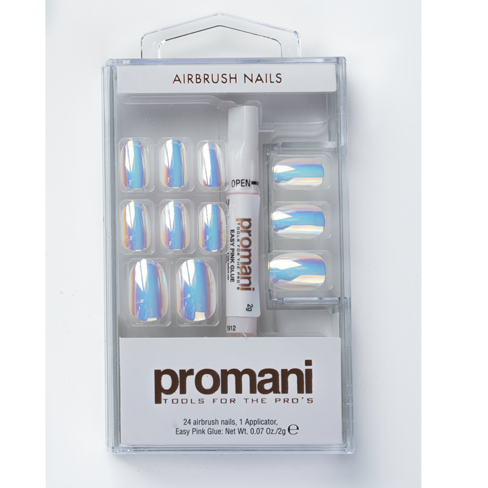 Promani Airbrush Nail Kit Mettalic Pearl 5670