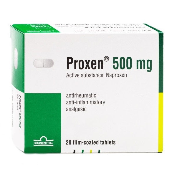 Proxen 500mg Tablets 20's